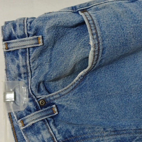 Kirkland mens jeans size 38×34 in faded all cotton demin material boot cut - Picture 5 of 8